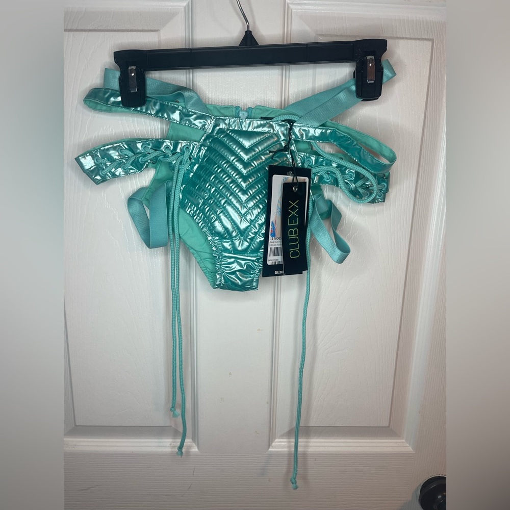 Club Exx - Dolls Kill - Rude Awakening Bottoms - Size XS - Rave Bottoms - Blue